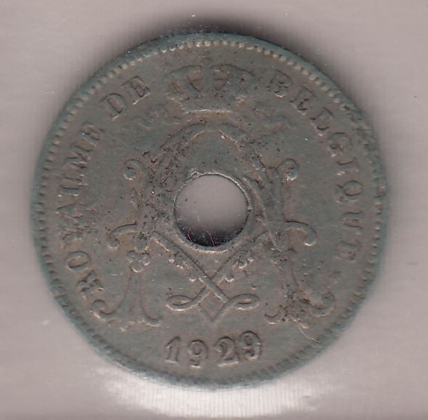 MONNAIE 10 CENTIMES 1929 BELGIQUE 122928534747