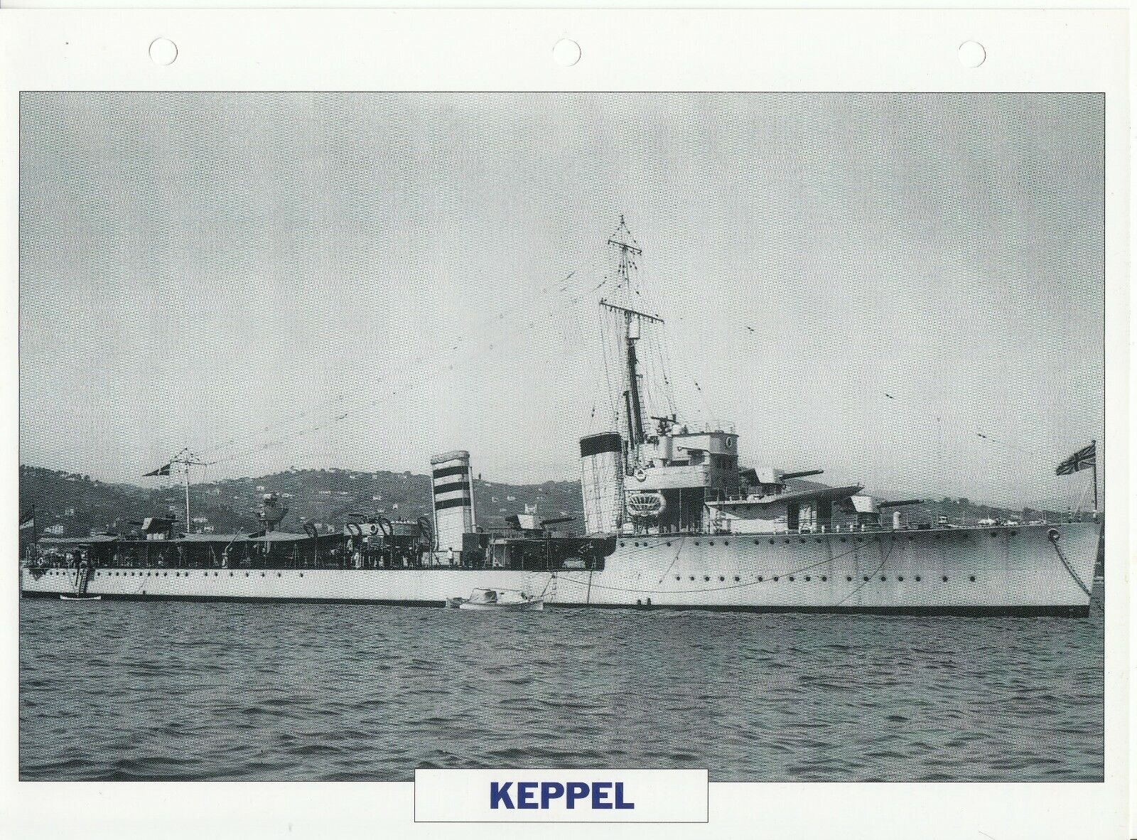 PHOTO BATEAU MILITAIRE DESTROYER KEPPEL GRANDE BRETAGNE 1920 401767232897