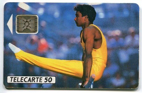 TELECARTE 50 CHAMPIONNATS DU MONDE DE GYMNASTIQUE 1992 110620812757