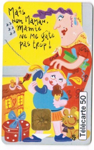 TELECARTE 50 LA MAMIE 120657062087