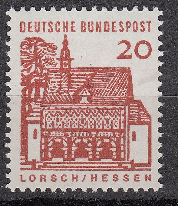 TIMBRE ALLEMAGNE NEUF N 324 PORCHE DU MONASTERE DE LORSCH HESSE 122295567307