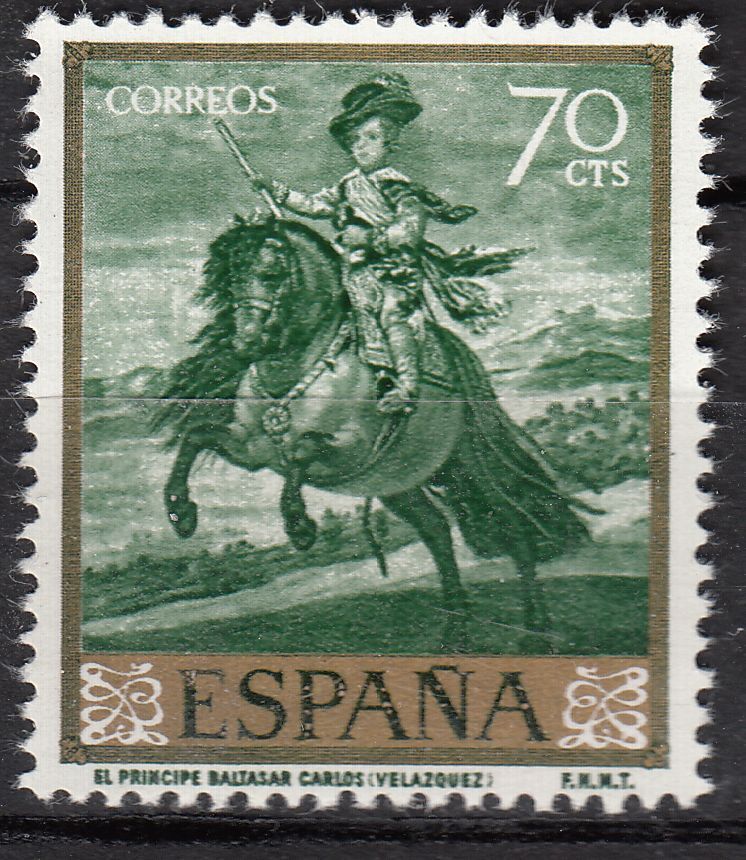 TIMBRE ESPAGNE NEUF N 931 LE PRINCE BALTASAR CARLOS 401044021177