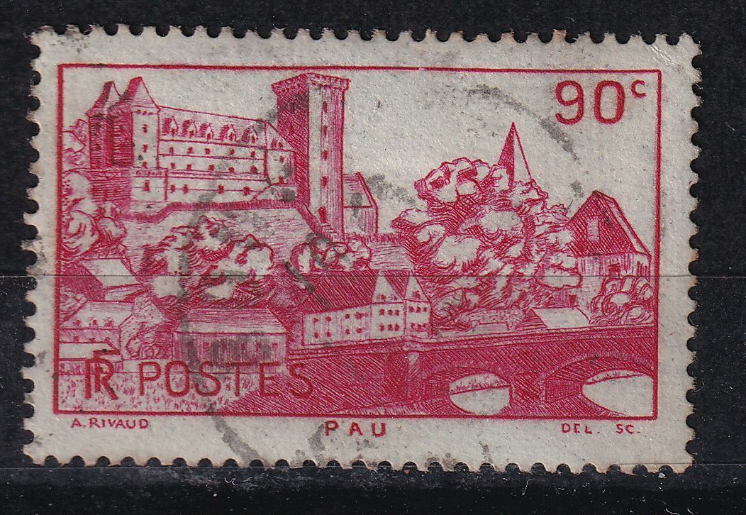 TIMBRE FRANCE OBLITERE N 449 PAU 403619319527