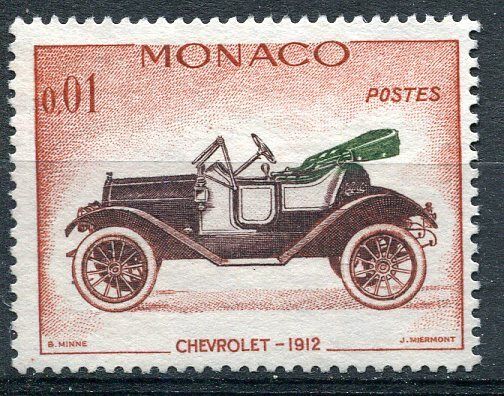 TIMBRE MONACO N 557 CHEVROLET 1912 400690622177