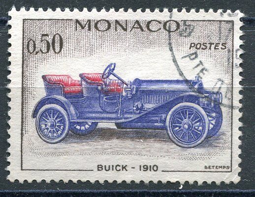 TIMBRE MONACO N 568 BUICK 1910 400690625937