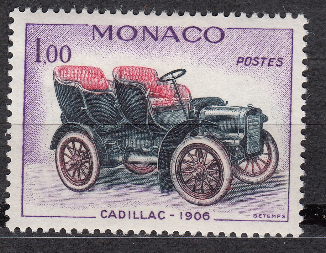 TIMBRE MONACO NEUF N 570 VOITURE CADILLAC 1906 123073226277