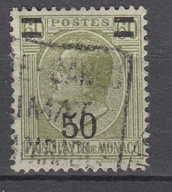 TIMBRE MONACO OBL N 105 PRINCE LOUIS II 401598320617