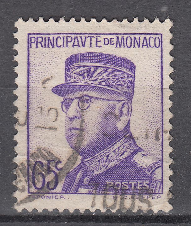 TIMBRE MONACO OBL N 160 PRINCE LOUIS II 123412708347