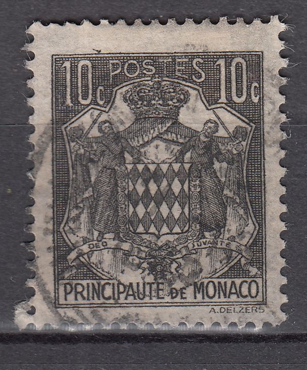 TIMBRE MONACO OBL N 249 ARMOIRIE 123424152807