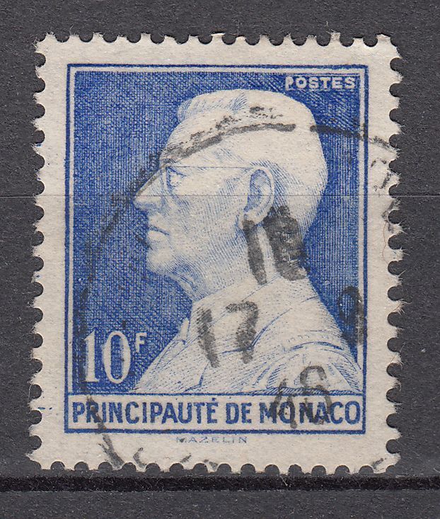 TIMBRE MONACO OBL N 284 PRINCE LOUIS II 123440587037