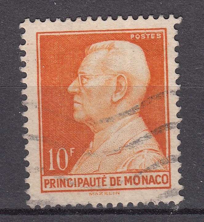 TIMBRE MONACO OBL N 304 A PRINCE LOUIS II 123442594007