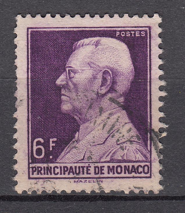 TIMBRE MONACO OBL N 304 PRINCE LOUIS II 123442596237