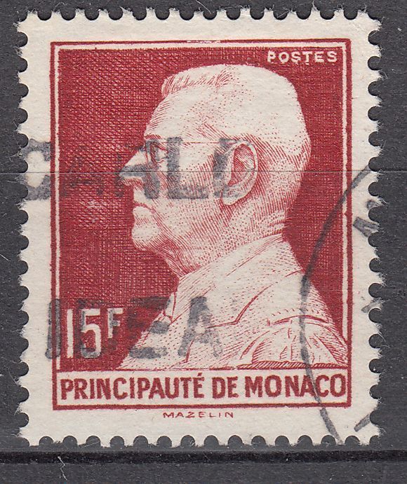 TIMBRE MONACO OBL N 305 B PRINCE LOUIS II 123453305587