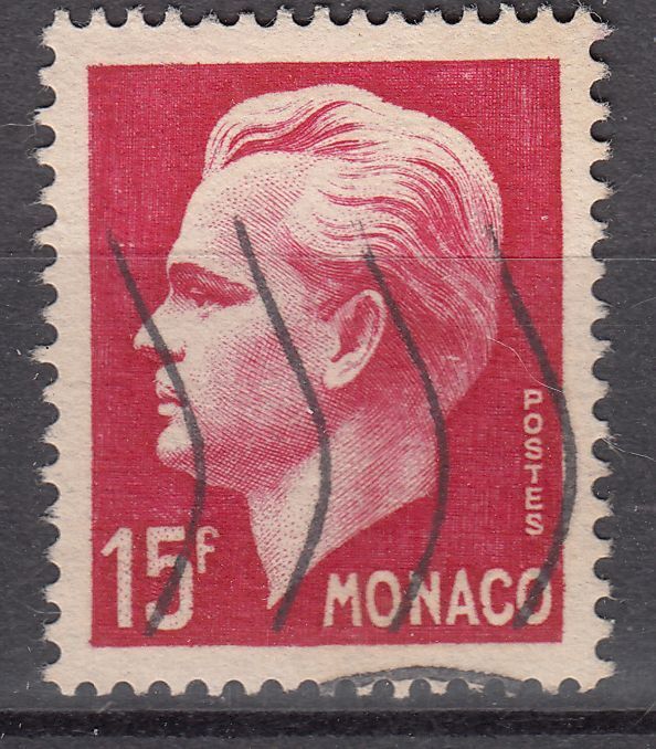 TIMBRE MONACO OBL N 348 PRINCE RAINIER III 401628668247