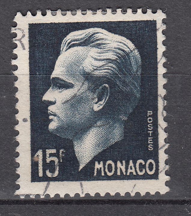 TIMBRE MONACO OBL N 367 PRINCE RAINIER III 401629440487