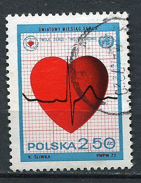 TIMBRE POLSKA CAMPAGNE MONDIALE DU COEUR 120674845177