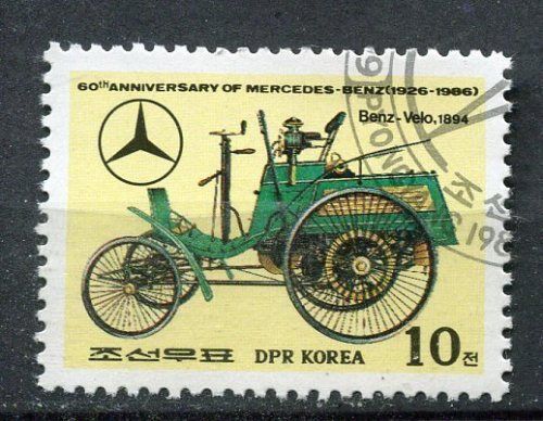 TIMBRE VOITURE BENZ VELO 1894 120688627497