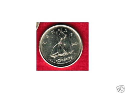 10 CENTS CANADA 2005 110613376318