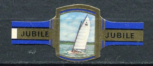 BAGUE DE CIGARE JUBILE BATEAU A VOILE LARK N19 110658500238