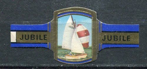 BAGUE DE CIGARE JUBILE BATEAU A VOILE VRIJHEID N5 110658500488