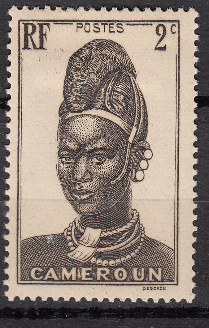 CAMEROUN TIMBRE COLONIE FRANCE NEUF N 162 FEMME DE LAMIDO N GAOUNDERE 121999923208