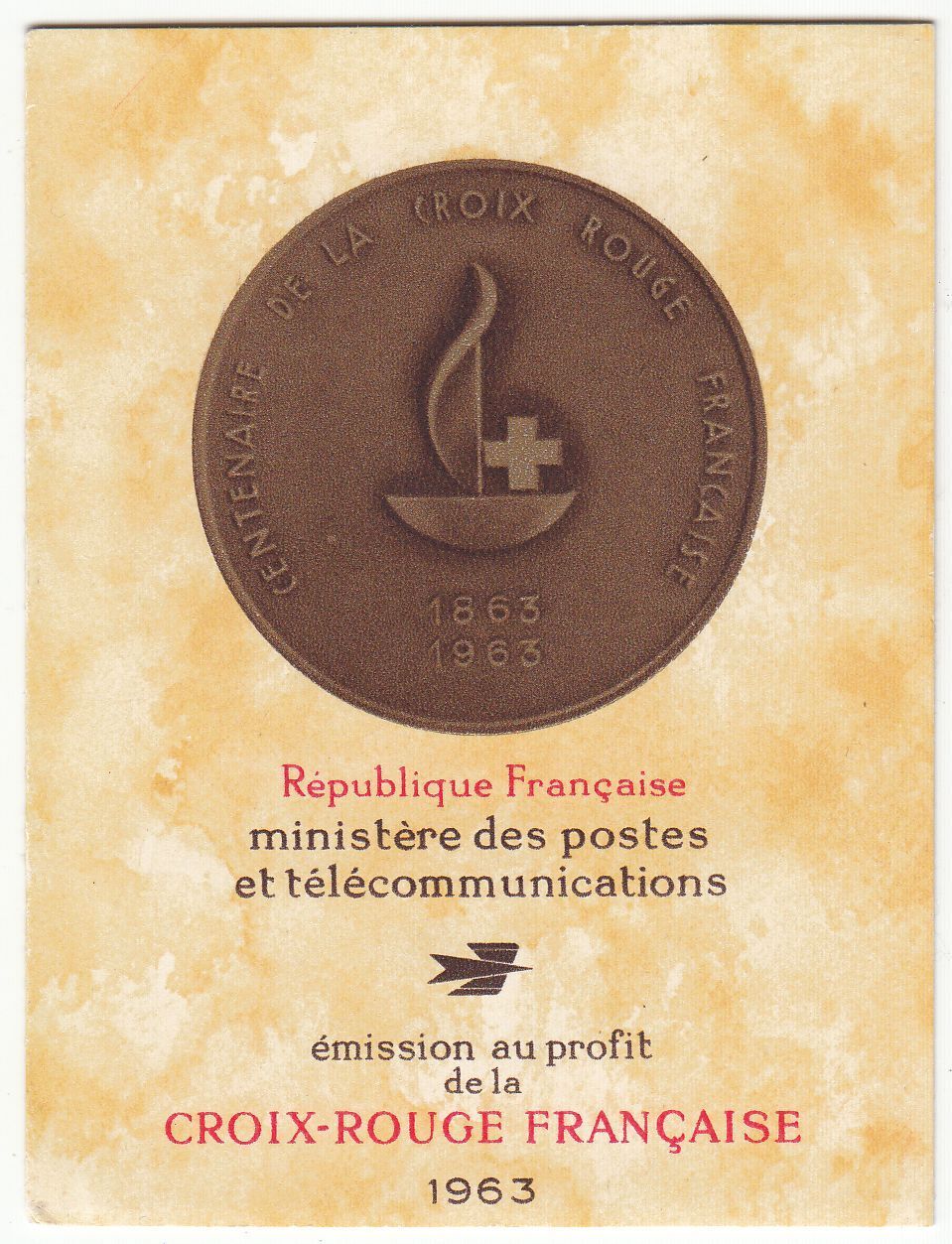 CARNET N 2012 FRANCE CROIX ROUGE 1963 401032170348