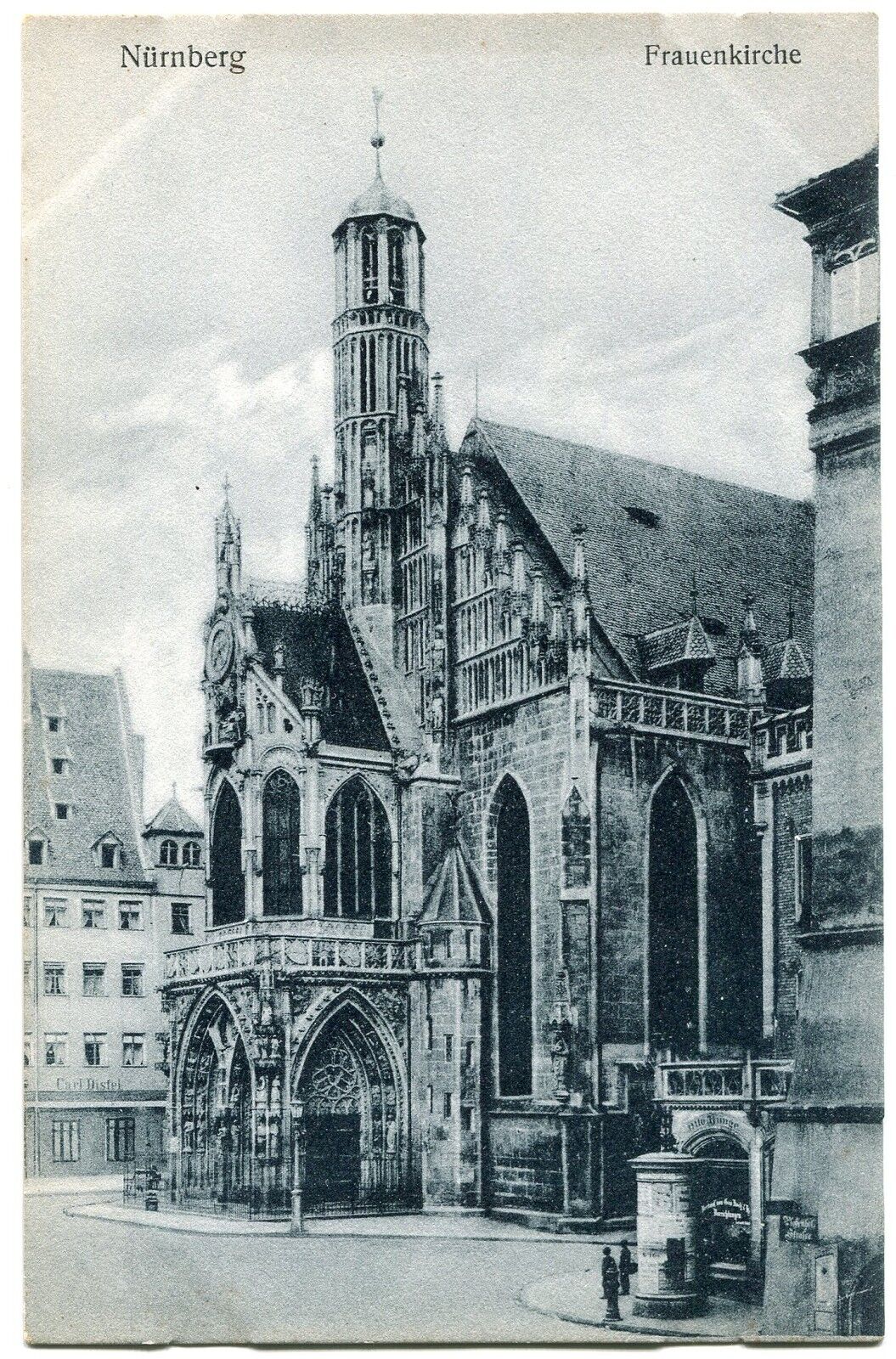 CARTE POSTALE ALLEMAGNE NURNBERG FRAUENKIRCHE 400731686528