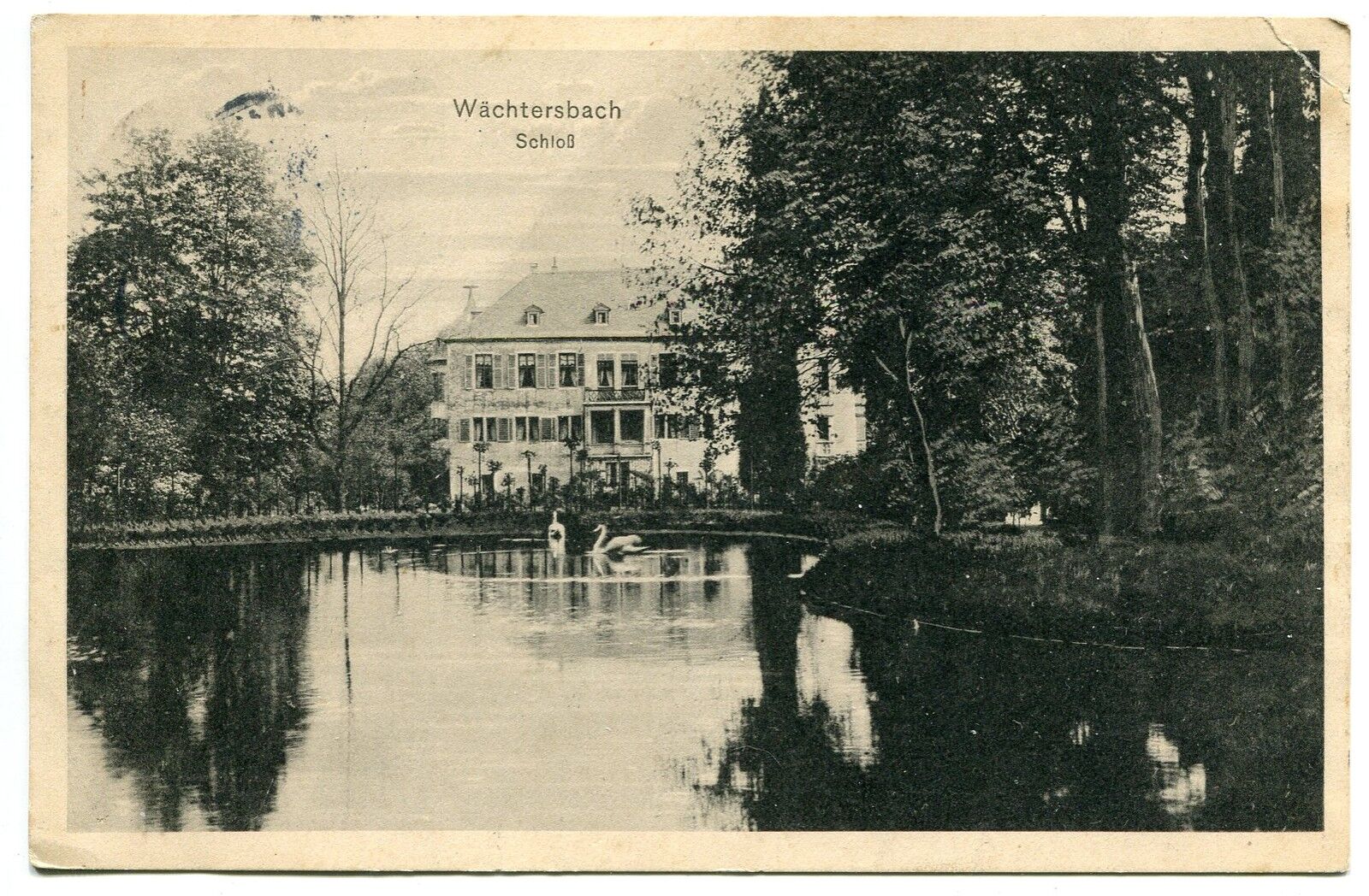 CARTE POSTALE ALLEMAGNE WACHTERSBACH SCHLOB 400720166698