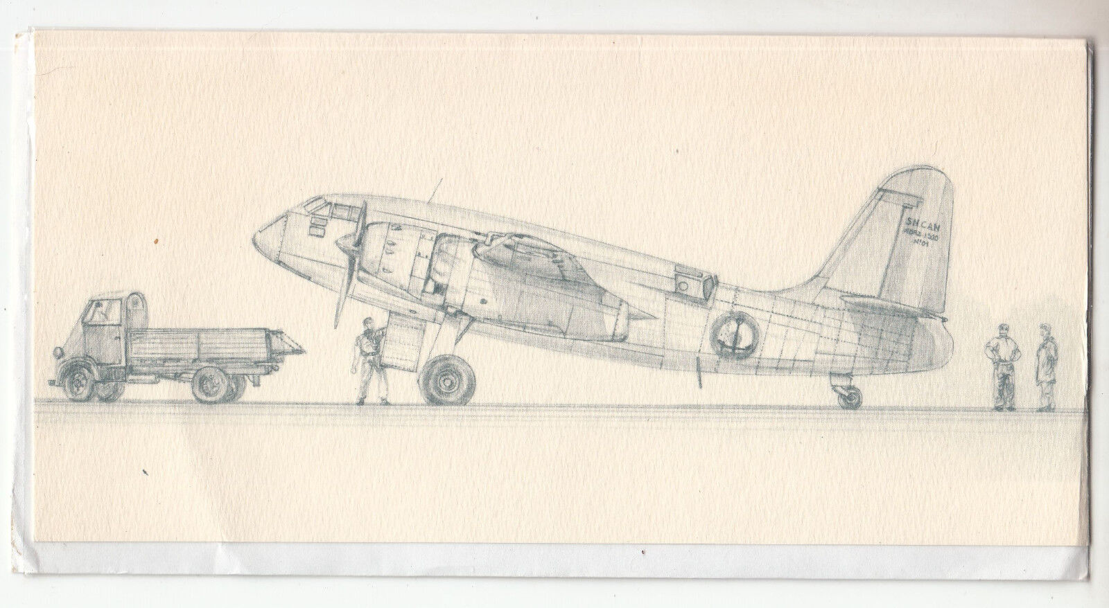 CARTE POSTALE AVION NORD 1500 NORECLAIR ILLUSTRATEUR BELLIS 401618270368