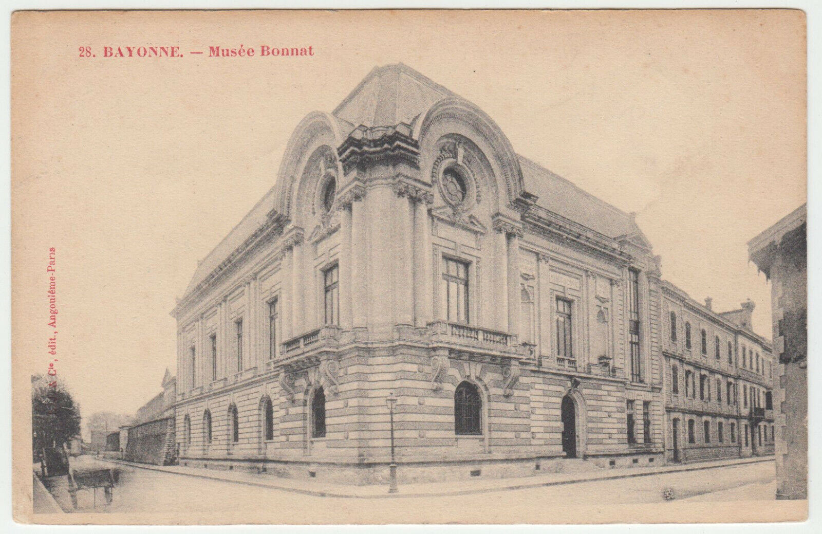 CARTE POSTALE BAYONNE MUSEE BONNAT 402108129738