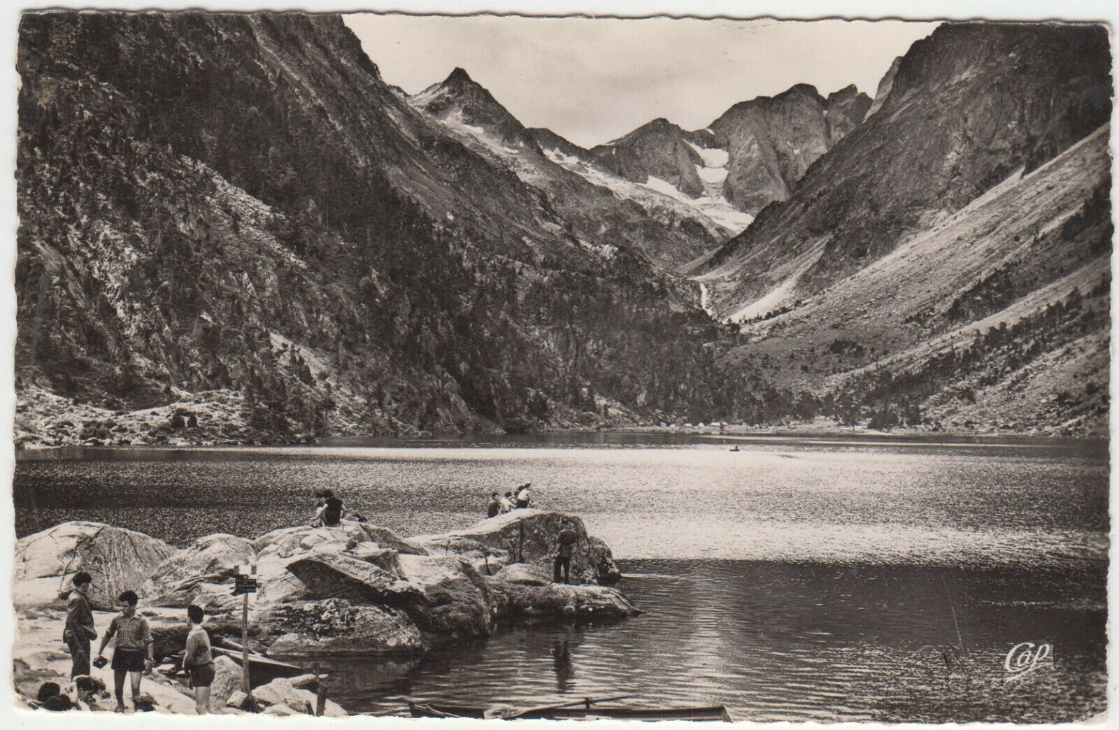 CARTE POSTALE CAUTERET LE LAC DE GAUBE 401907384168