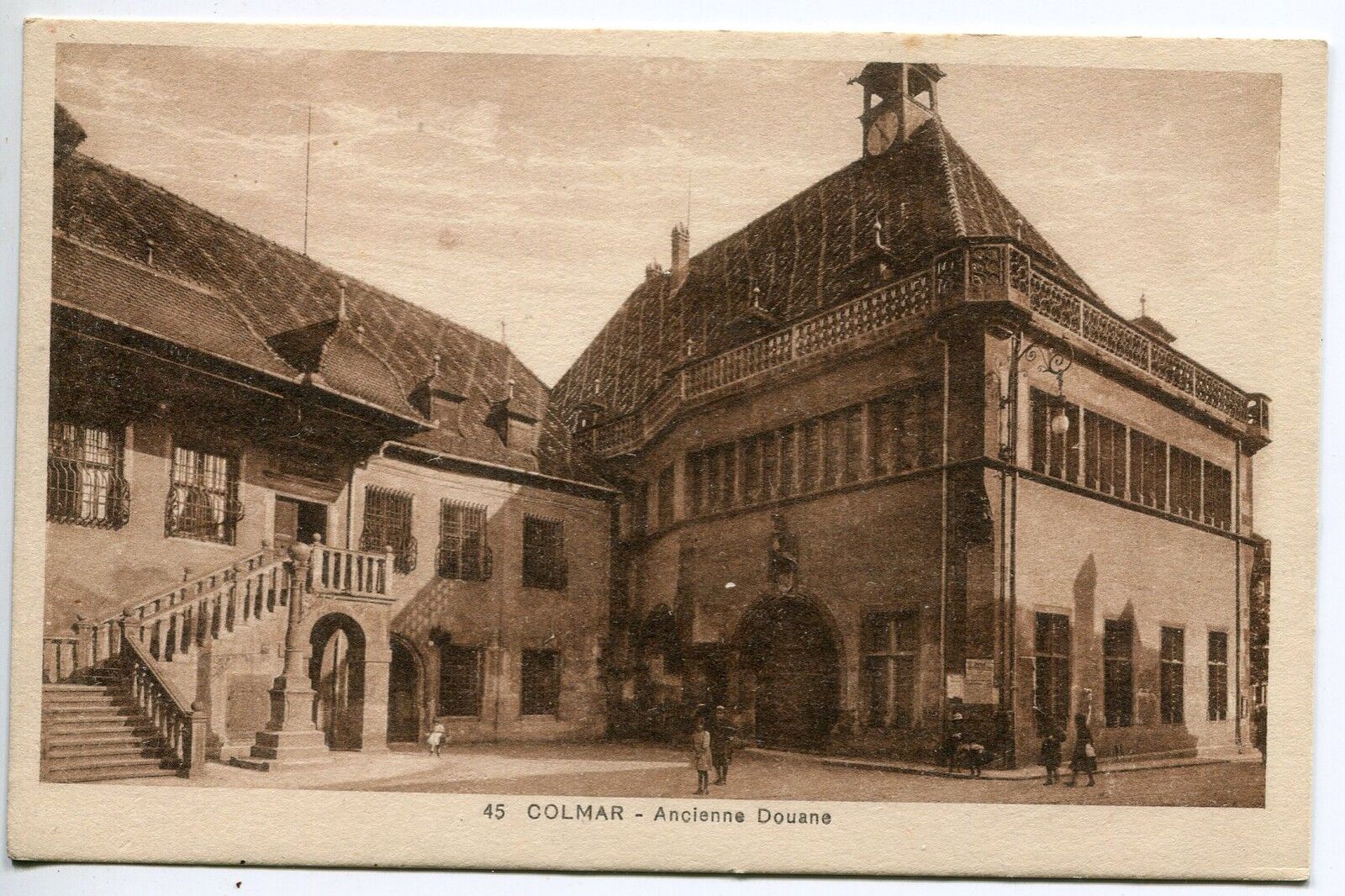 CARTE POSTALE COLMAR ANCIENNE DOUANE 121488906778