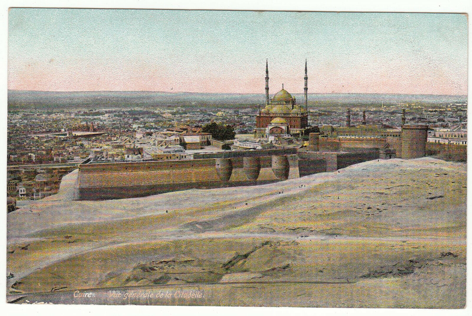 CARTE POSTALE EGYPTE CAIRE VUE GENERALE DE LA CITADELLE 401945848858