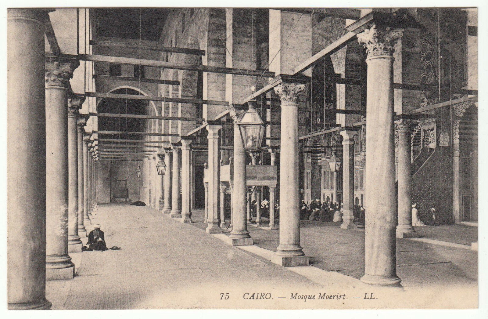 CARTE POSTALE EGYPTE CAIRO MOSQUE MOERIRT 123963290428