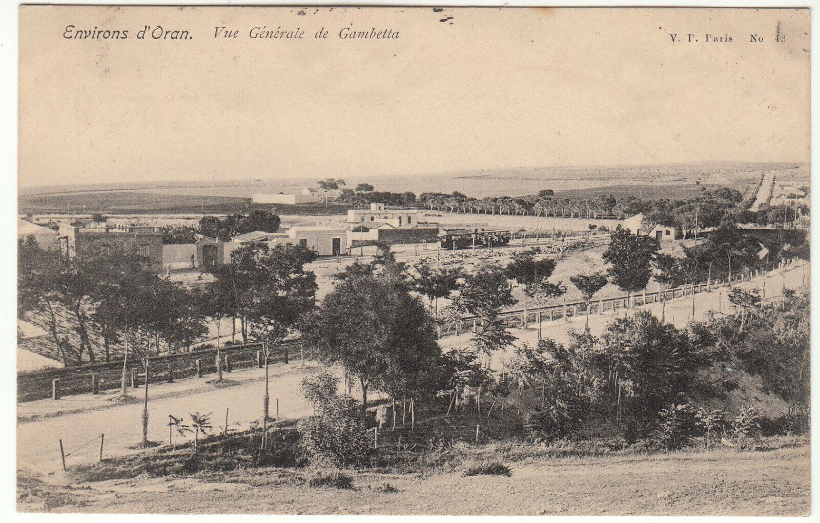 CARTE POSTALE ENVIRON D ORAN VUE PRISE DE GAMBETTA 123960162618