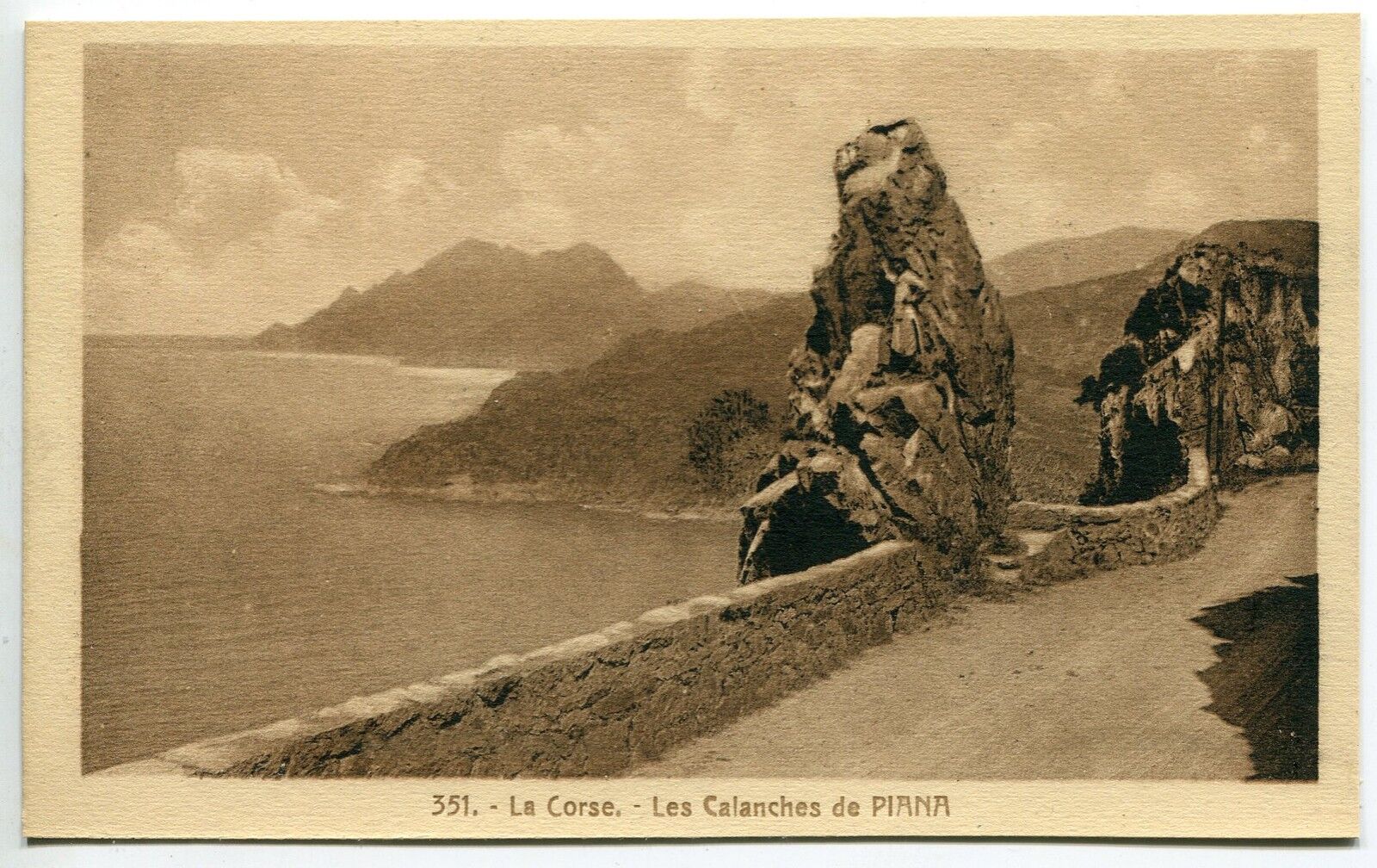 CARTE POSTALE LA CORSE LES CALANCHES DE PIANA 400626070038