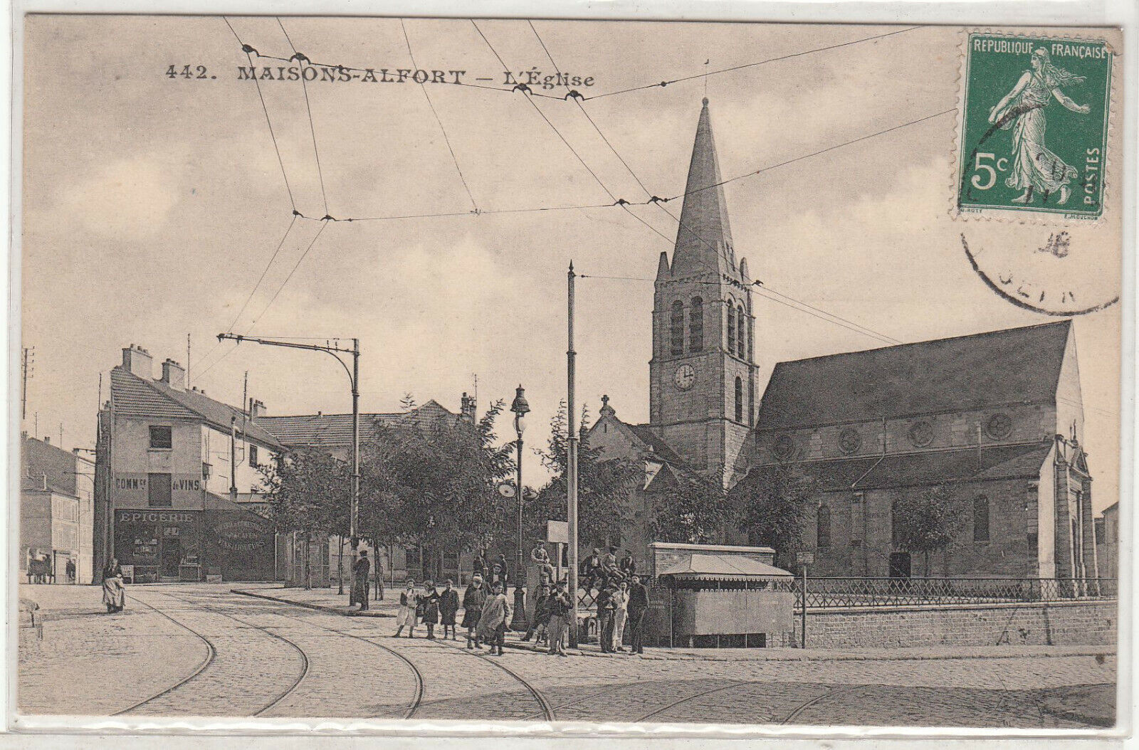 CARTE POSTALE MAISON ALFORT L EGLISE 123952151028