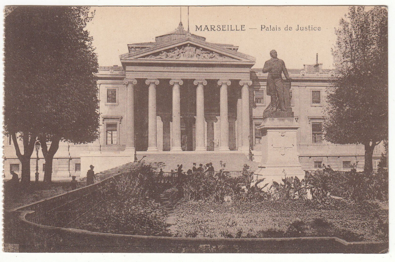 CARTE POSTALE MARSEILLE PALAIS DE JUSTICE 122367792898