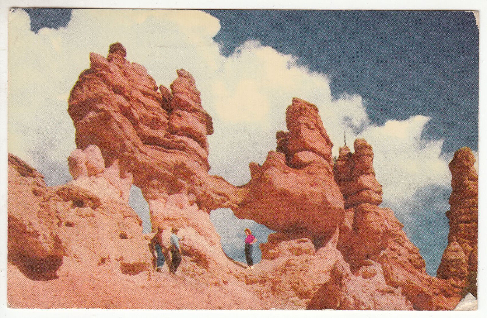 CARTE POSTALE USA WINDOWS BESIDE MOSSY CAVE TRAIL BRYCE NATIONAL PARK 122615812288