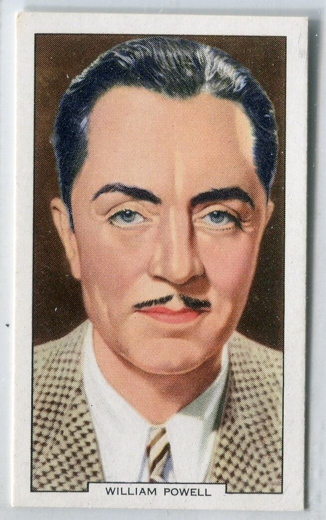 CHROMO PERSONNAGE CELEBRE STAR WILLIAM POWELL 121010253248