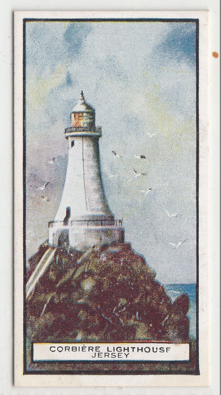 CHROMO VIRGINIA CIGARETTE PHARE CORBIERE LIGHTHOUSE 401181273698