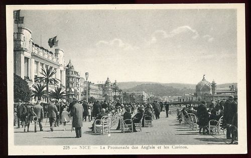 CPA NICE PROMENADE DES ANGLAIS ET LES CASINOS 110667041058