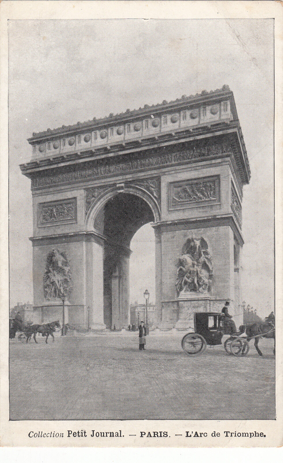 CPA PARIS L ARC DE TRIOMPHE 400442064528