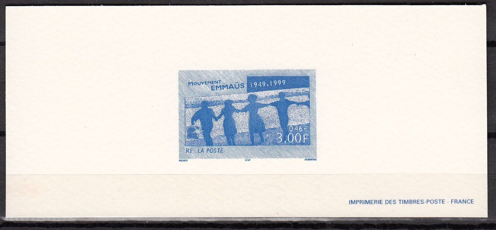 FRANCE GRAVURES DU TIMBRE N 3282 EMMAUS 401115482538