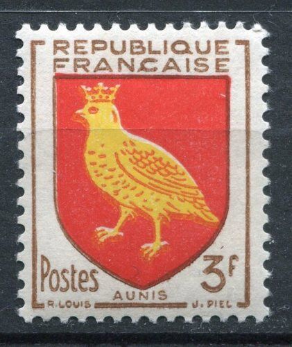 FRANCE TIMBRE NEUF N 1004 BLASON AUNIS 120656490218