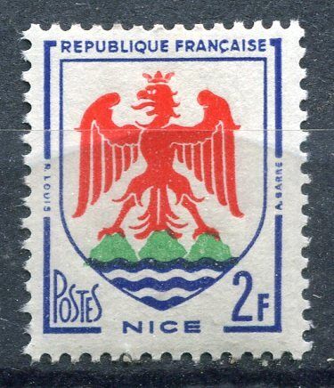 FRANCE TIMBRE NEUF N 1184 ARMOIRIES NICE 400395641178