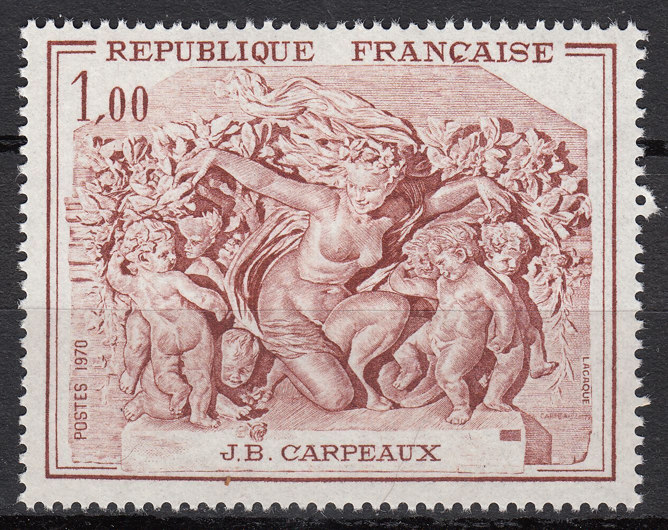 FRANCE TIMBRE NEUF N 1641 TRIOMPHE DE FLORE DE JB CARPEAUX 122248848938