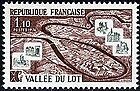 FRANCE TIMBRE NEUF N 1807 LA VALLEE DU LOT 121222797358