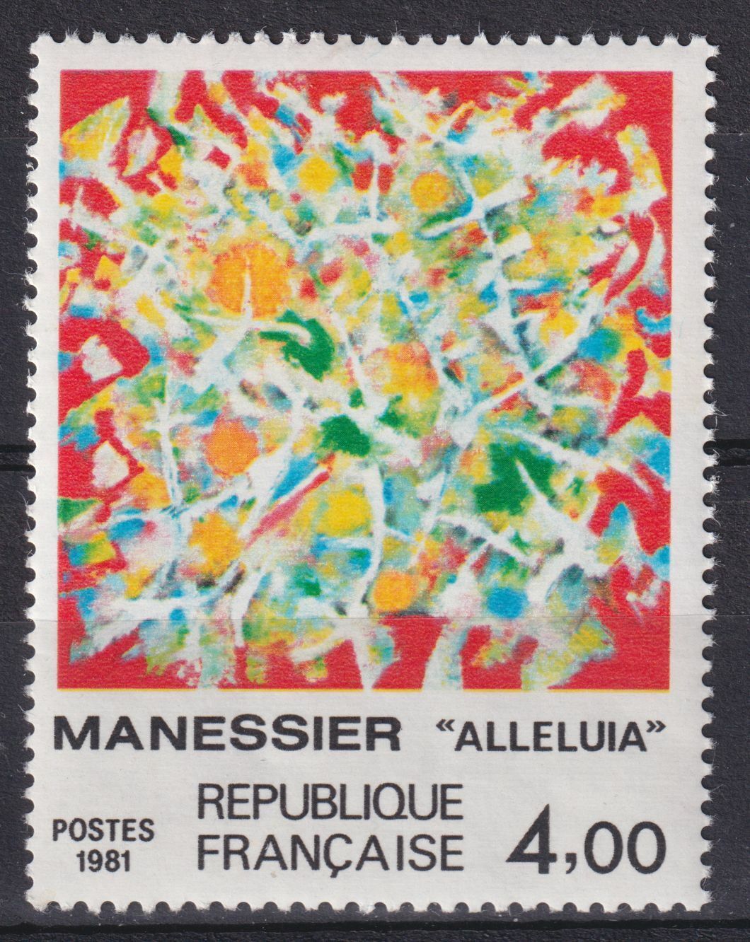 FRANCE TIMBRE NEUF N 2169 ALLELUIA D ALFRED MANESSIER 402872963048