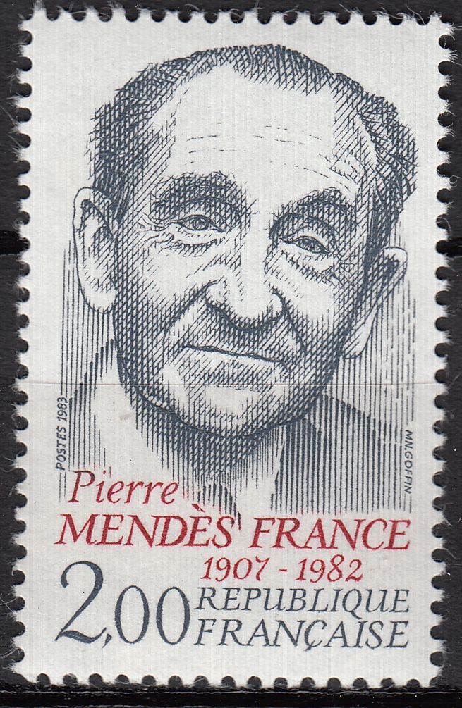 FRANCE TIMBRE NEUF N 2298 PIERRE MENDES HOMME D ETAT 401033746868